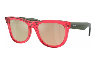 Ray-Ban RBR0502S 67132O Light GoldTransparent Red