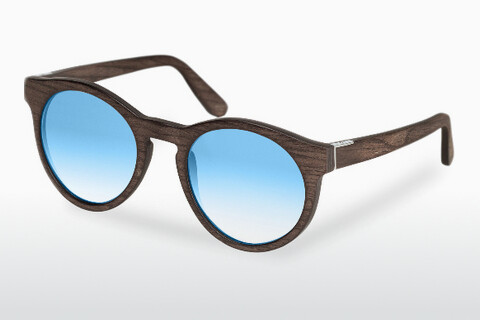 Γυαλιά ηλίου Wood Fellas Au (10756 black oak/blue)
