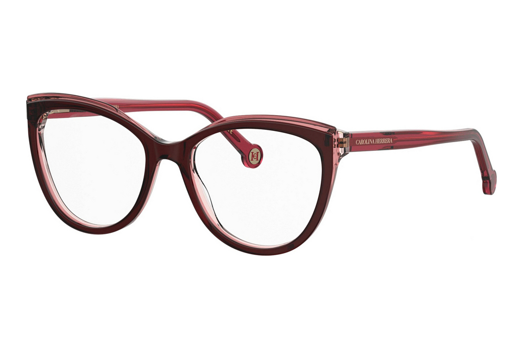 Carolina Herrera   HER 0207 C8C BURGUNDY RED