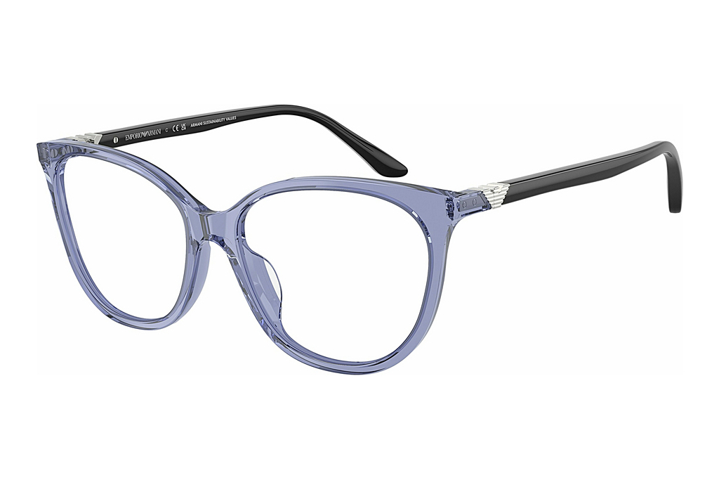 Emporio Armani   EA3249U 6200 Shiny Transparent Blue