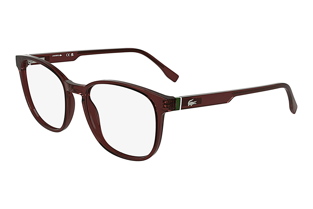 Lacoste   L2975 601 RED TRANSPARENT BURGUNDY