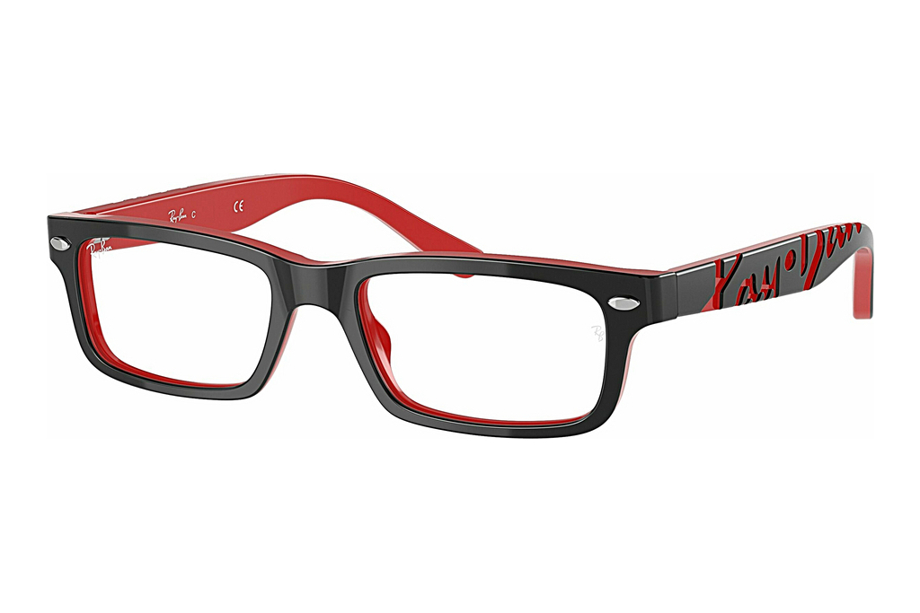 Ray-Ban Kids   RY1535 3573 Black On Red