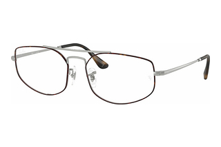 Ray-Ban RX6545 3194 Matte Havana On Matte Silver