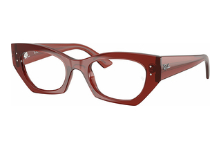 Ray-Ban RX7330 8436 Shiny Rusty Brown