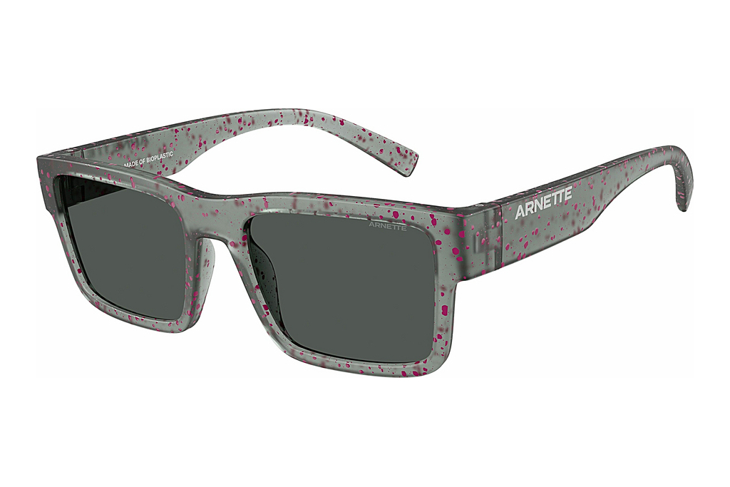 Arnette   AN4344 296987 Dark GreyMatte Transparent Grey/Pink Splatter