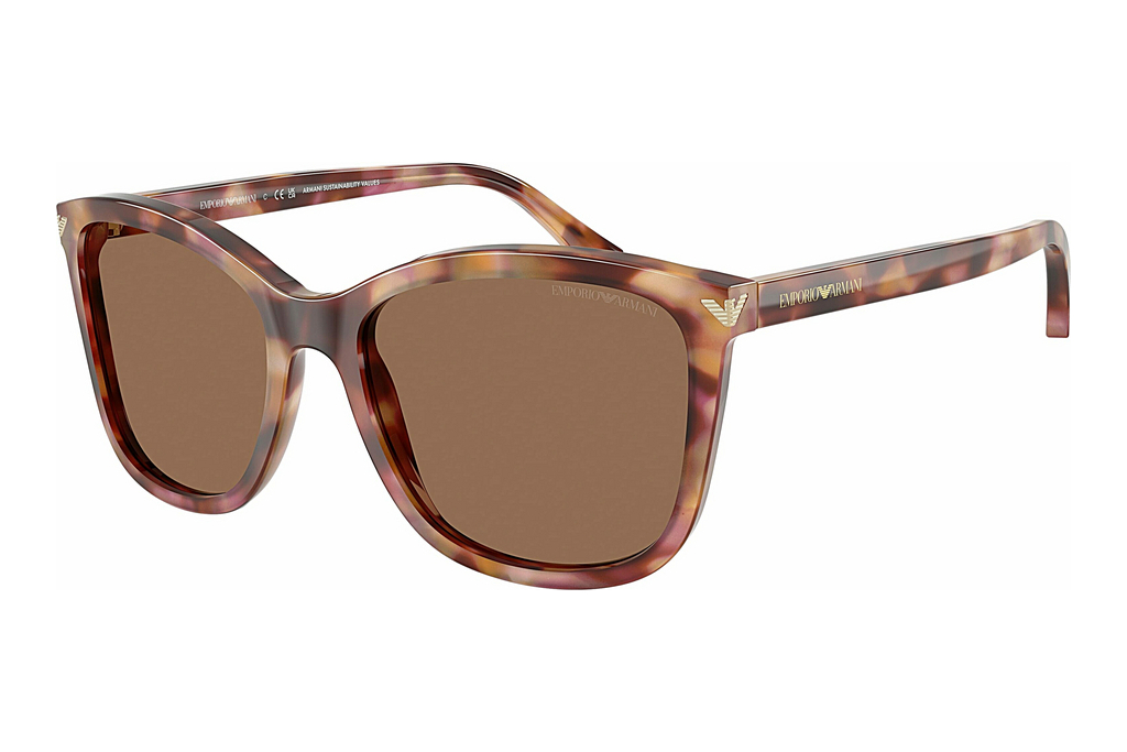 Emporio Armani   EA4060 619673 Dark BrownShiny Havana Red