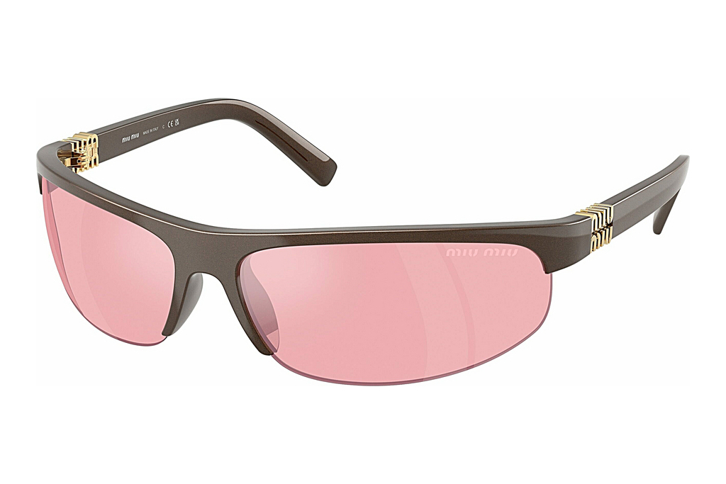 Miu Miu   MU A02S 14Y70J Pink MirrorCocoa Metal