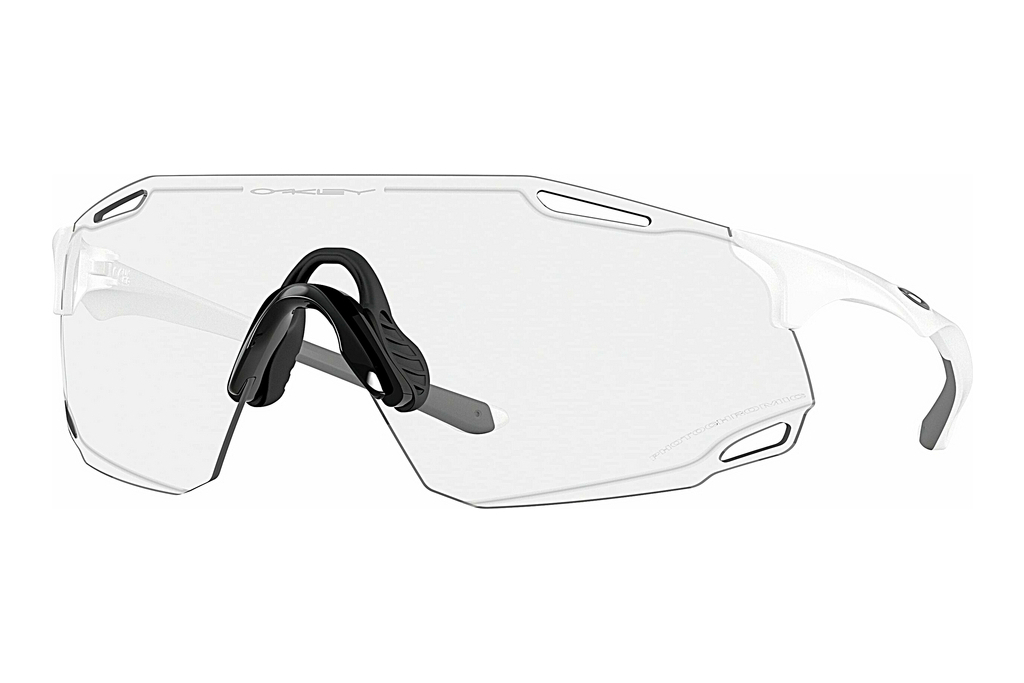 Oakley   OO9513D 951301 Clear to Black Iridium PhotochromicMatte White