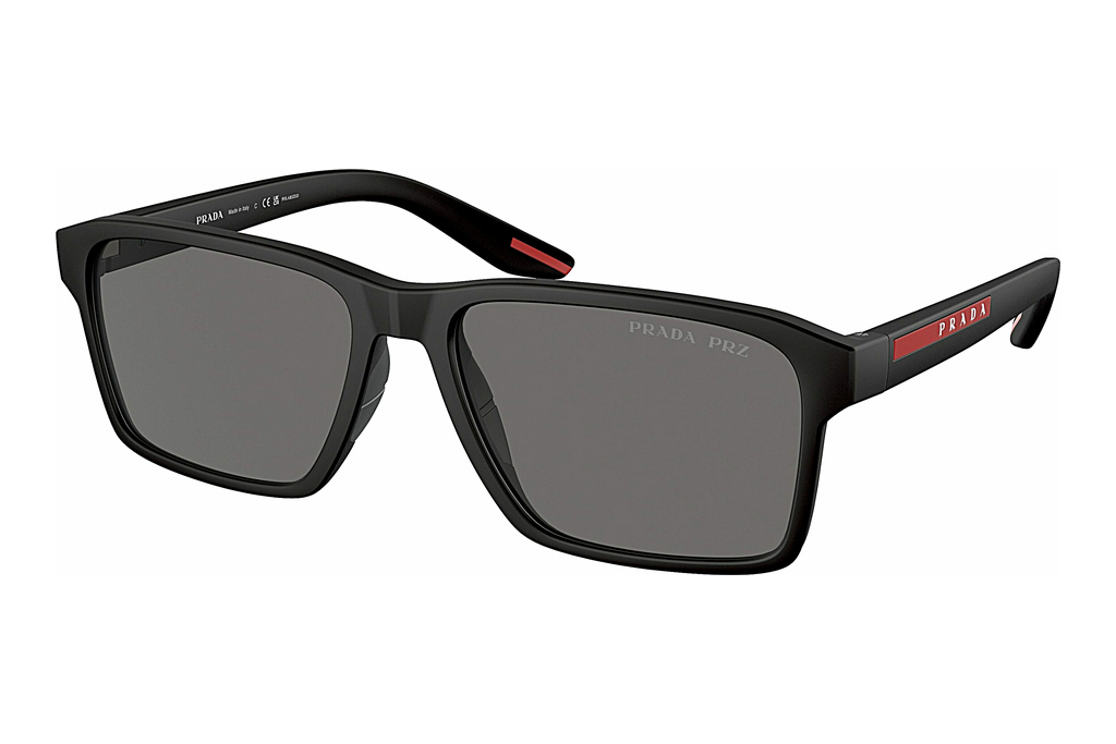 Prada Linea Rossa   PS 05YS DG002G Dark Grey PolarizedBlack Rubber