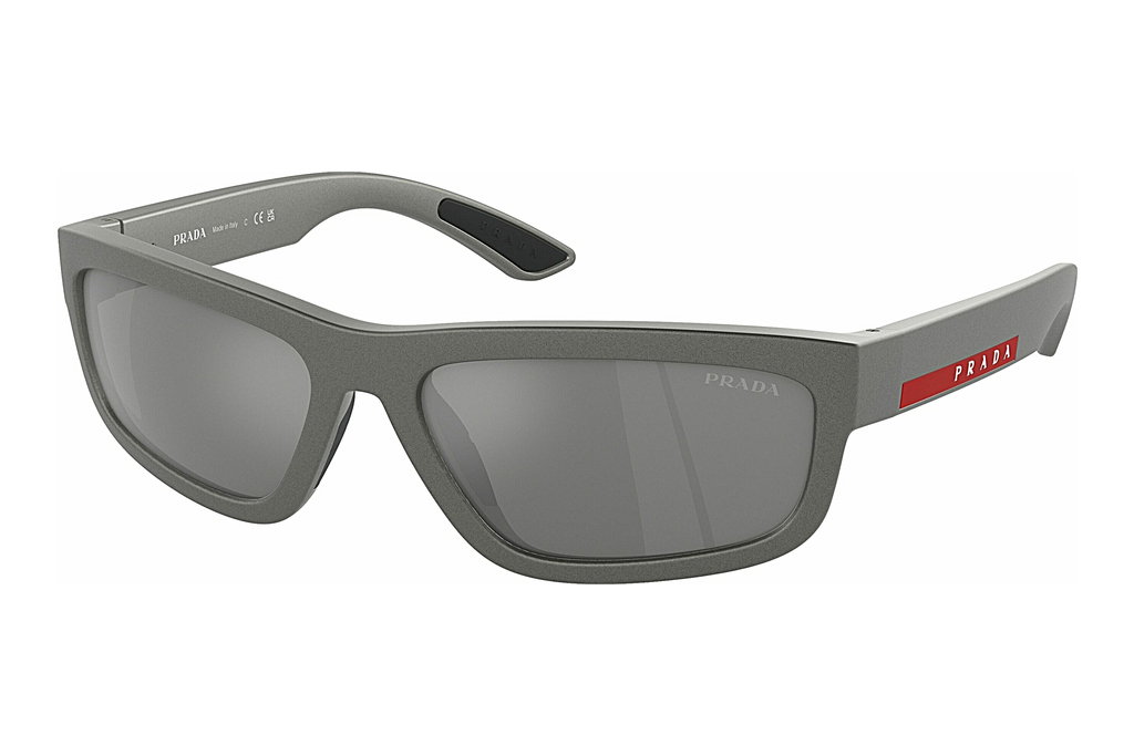 Prada Linea Rossa   PS 05ZS 16X7W1 Grey Mirror SilverGrey Metal