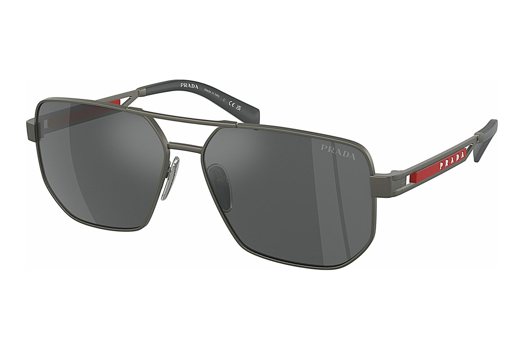 Prada Linea Rossa   PS 51ZS 19K60A Grey Mirror SilverMatte Gunmetal