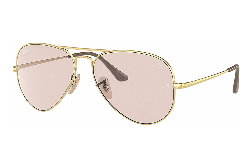 Ray-Ban   RB3689 001/T5 Evolve Photo Pink To VioletGold