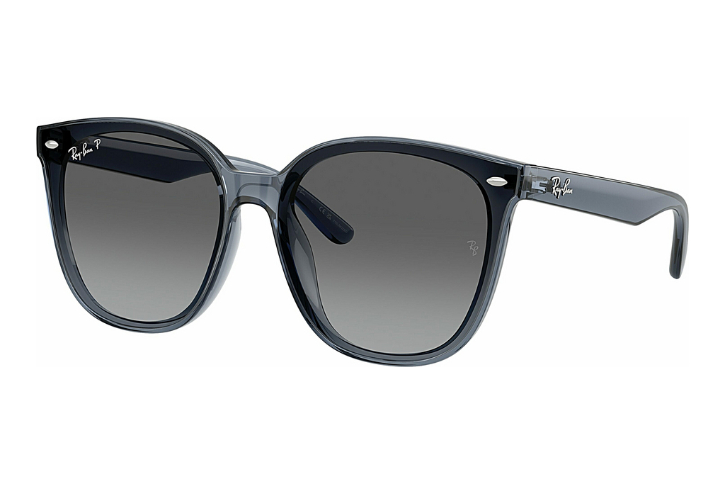 Ray-Ban   RB4423D 6592T3 Grey Gradient PolarDark Transparent Blue