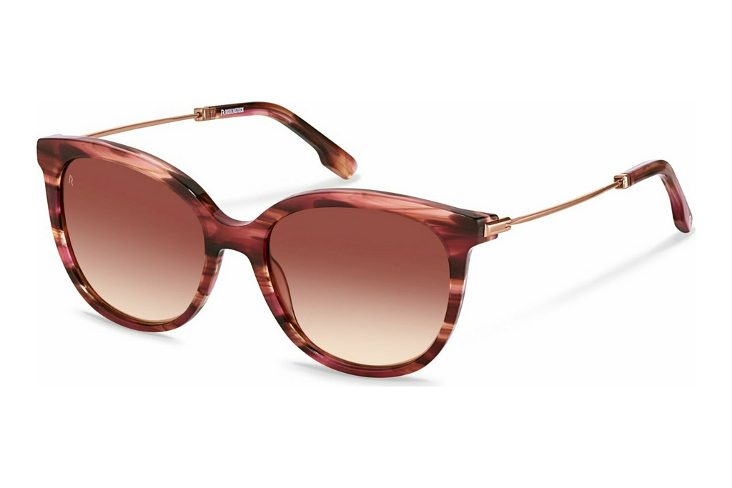 Rodenstock   R3344 C165 BROWNrose brown structured, rose gold