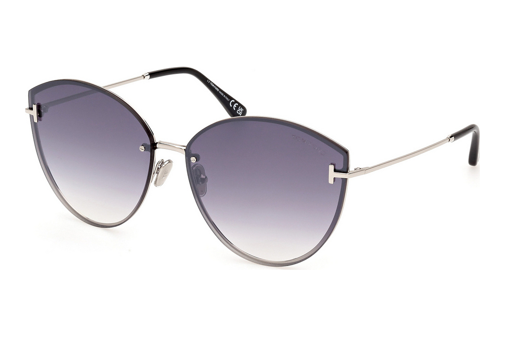 Tom Ford   FT1106 16C grau verspiegeltGlänzend Palladium