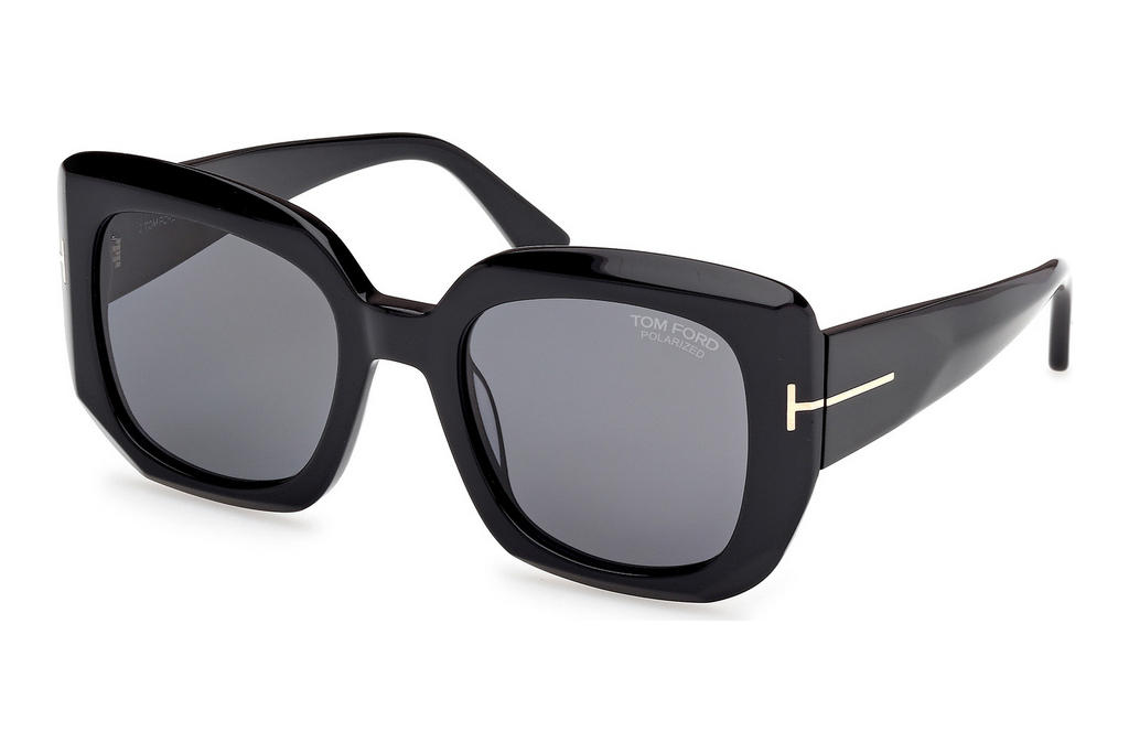 Tom Ford   FT1220 01D grau polarisierendGlänzend Schwarz