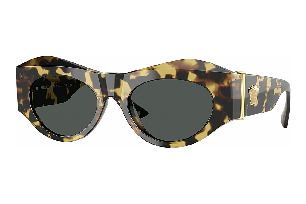 Versace   VE4477U 777/87 Dark GrayBrown Yellow Havana