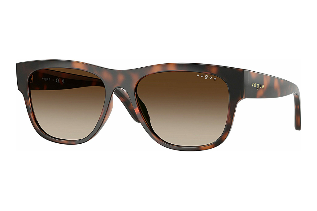 Vogue Eyewear   VJ2030 271813 Gradient BrownTotal Dark Havana