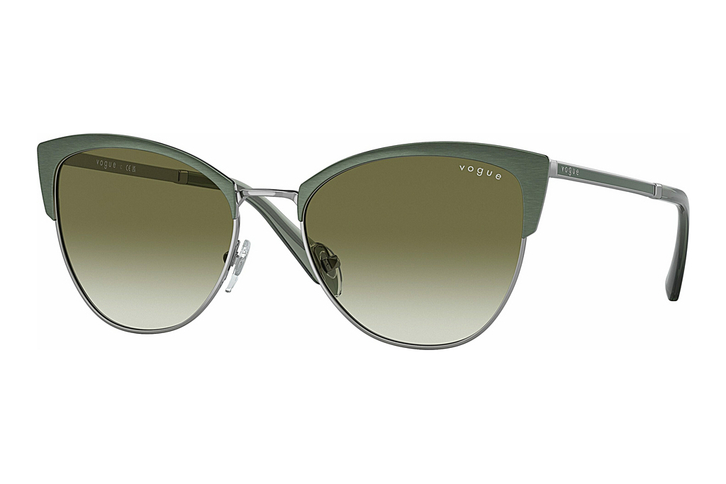 Vogue Eyewear   VO4251S 51788E Gradient GreenTop Brushed Green/Gunmetal