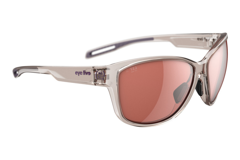 evil eye   E044 8500 pinkrose transp./LST active silver