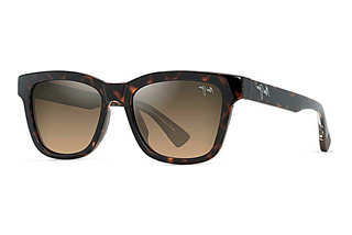 Maui Jim Hanohano HS644-10 HCL® BronzeShiny Dark Havana w/Trans Yllw