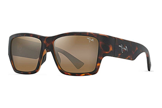 Maui Jim Kaolu H614-10 HCL® BronzeMatte Dark Havana