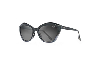 Maui Jim Lotus GS827-02J Neutral GreyGloss Black Fade