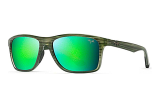 Maui Jim Onshore GM798-15C MAUIGreen®Olive Stripe Fade