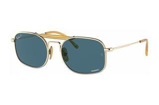 Ray-Ban RB8062 9205S2 Polarized Blue ClassicGold