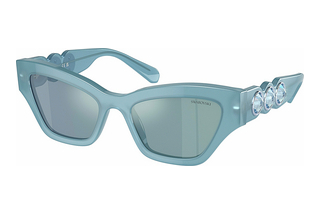 Swarovski SK6021 20046J Blue Mirror WhiteMilky Light Blue