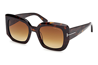 Tom Ford FT1220 52F braun verlaufendDunkel Havanna