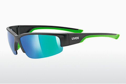 Γυαλιά ηλίου UVEX SPORTS sportstyle 215 black mat green