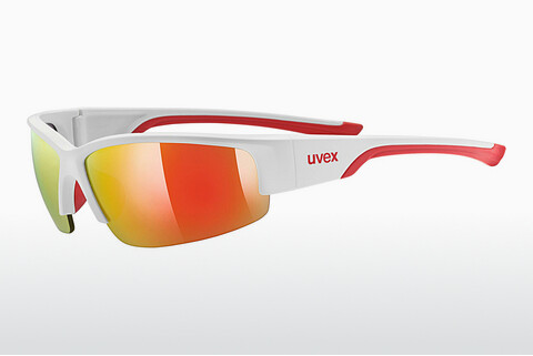 Γυαλιά ηλίου UVEX SPORTS sportstyle 215 white mat red