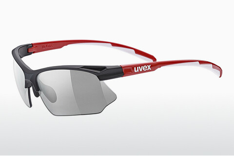 Γυαλιά ηλίου UVEX SPORTS sportstyle 802 V black red white