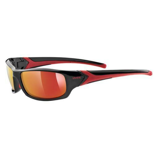 Γυαλιά ηλίου UVEX SPORTS sportstyle 211 black-red